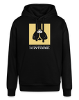 "If I can't bring my dog, I can't come" | Unisex Bio-Hoody - Schwarz