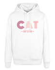 "CAT MOM" | Frauen Bio-Hoodie - Weiß