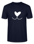 "Doglove" | Männer Bio-T-Shirt - Navy