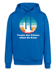"Vergiss den Prinzen nimm die Katze!" | Frauen Bio-Hoodie - Königsblau