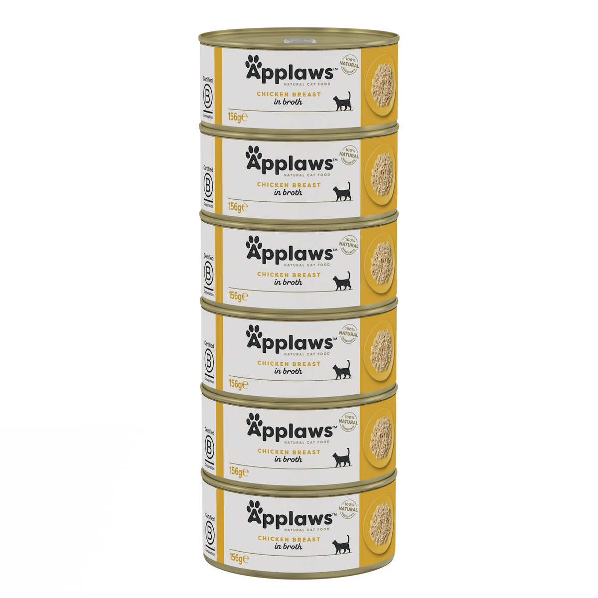 Applaws Katze Huhn – 6 x 156 g
