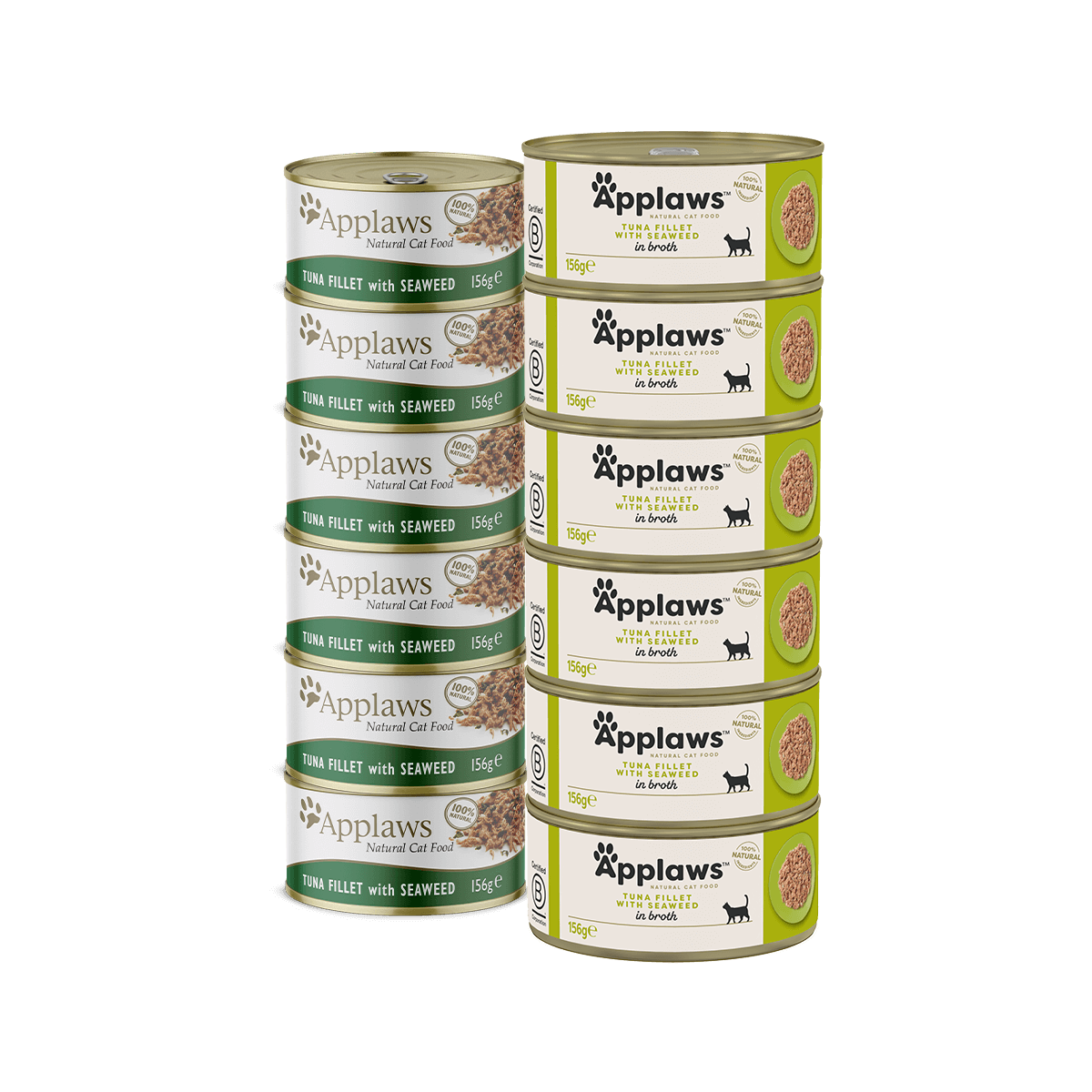 Applaws Katze Thunfischfilet & Meeresalge – 6 x 156 g