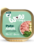 WOW DOG Pute mit Zucchini und Löwenzahn