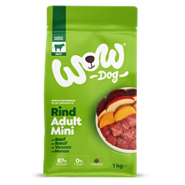WOW DOG Adult Rind mit Apfel Minis