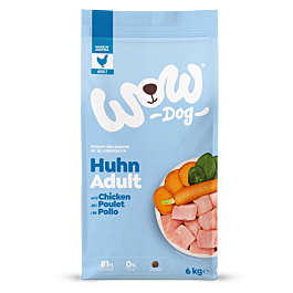 WOW DOG Adult Huhn mit Spinat