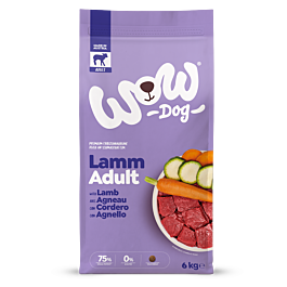 WOW DOG Adult Lamm mit Erbsen