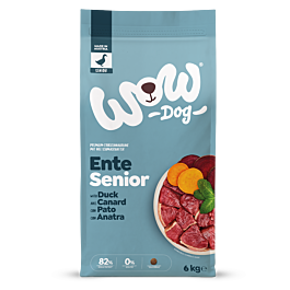 WOW DOG Senior Ente mit Minze