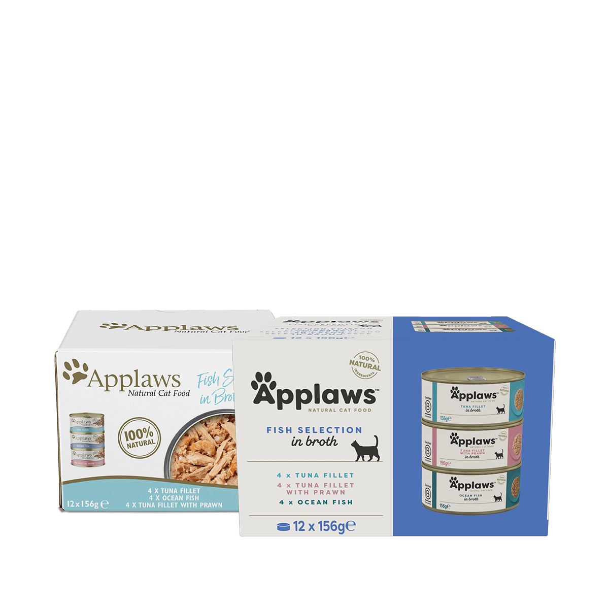 Applaws Katze Multipack Fisch Selection 156 g – 12 x 156 g