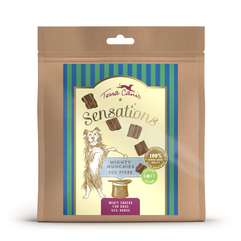 Terra Canis Sensations Mighty Munchies Pferd