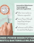 noms+ Silberling: Antibakterieller Zahnpflege-Fingerling für Hunde mit Silberionen