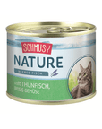 Artikel mit dem Namen Schmusy Thunfisch mit Reis im Shop von zoo.de , dem Onlineshop für nachhaltiges Hundefutter und Katzenfutter.
