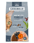 Sanabelle Adult mit Forelle zoo-de