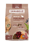 Sanabelle Indoor mit Perlhuhn zoo-de