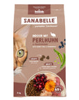Sanabelle Indoor mit Perlhuhn zoo-de