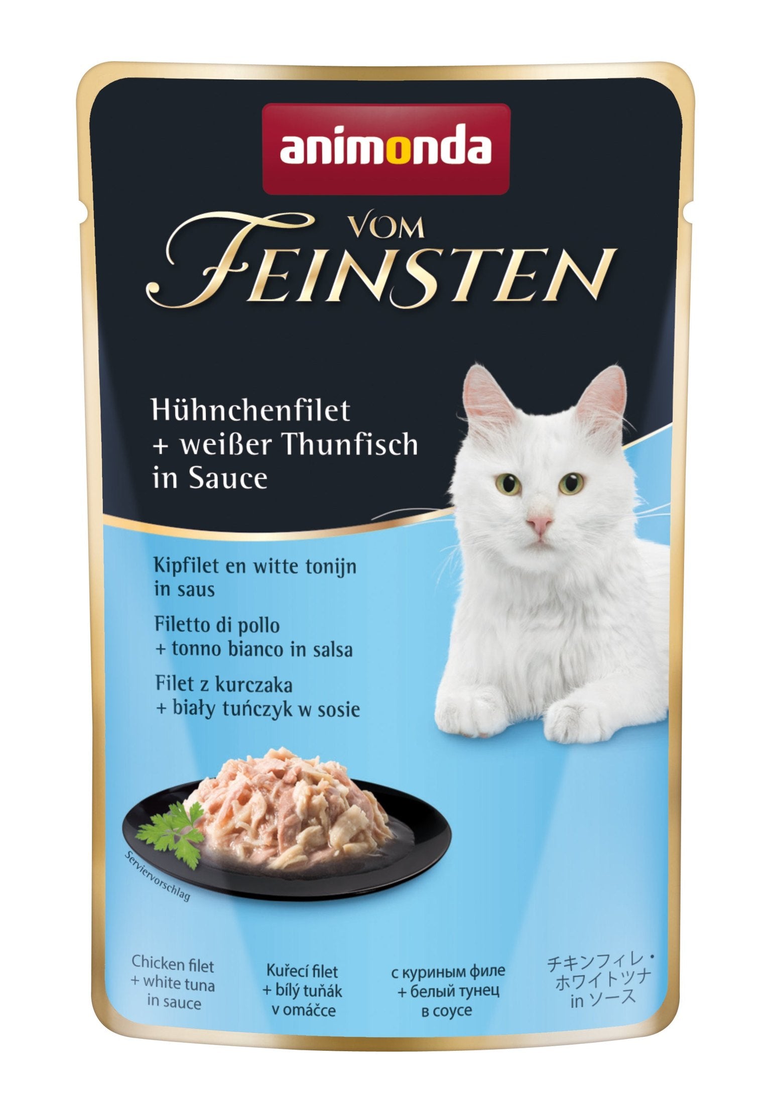 Animonda vom Feinsten Cat - Pouch mit Hühnchenfilet &amp; Thunfisch zoo-de