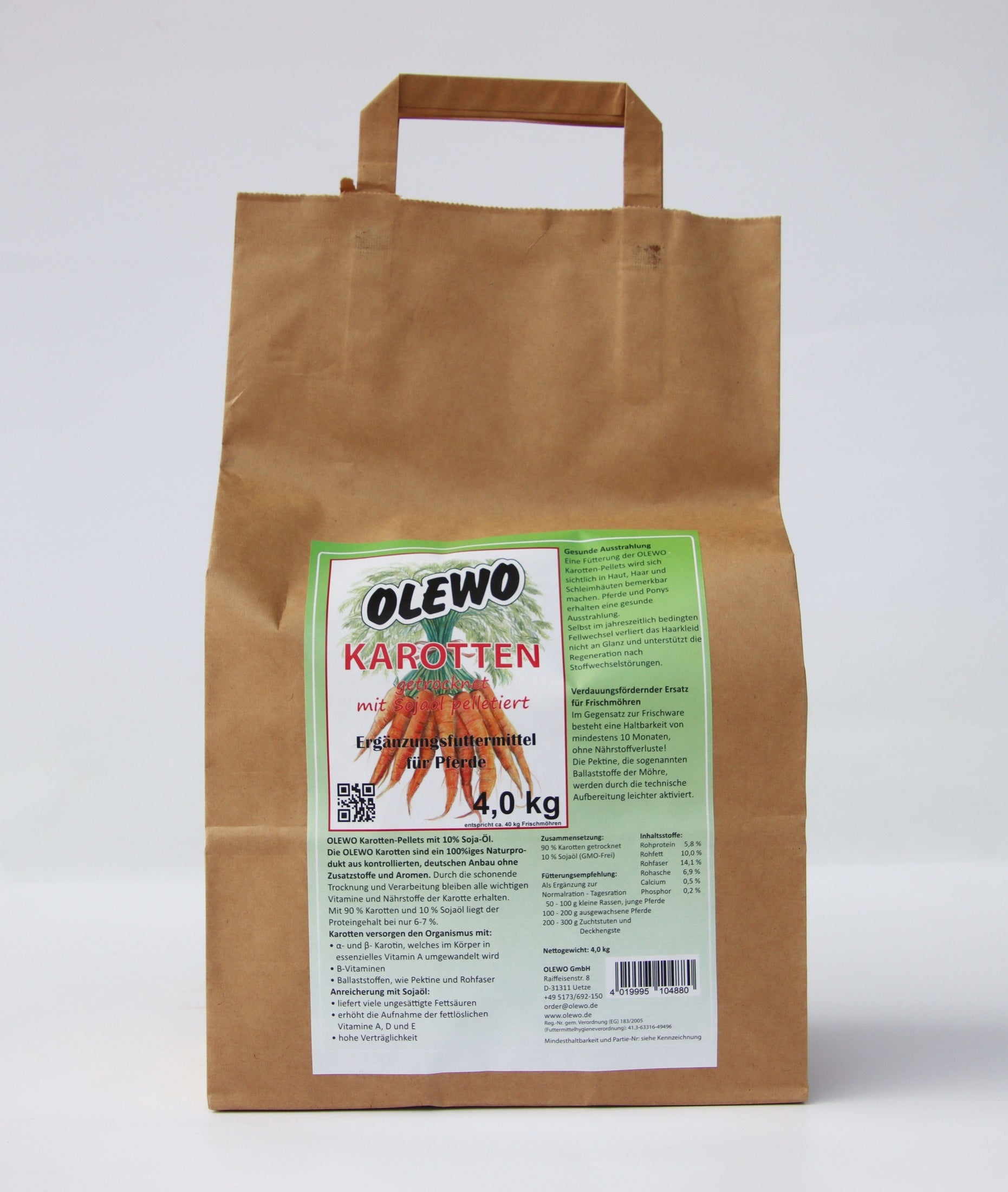 OLEWO Karotten-Pellets mit Öl zoo-de