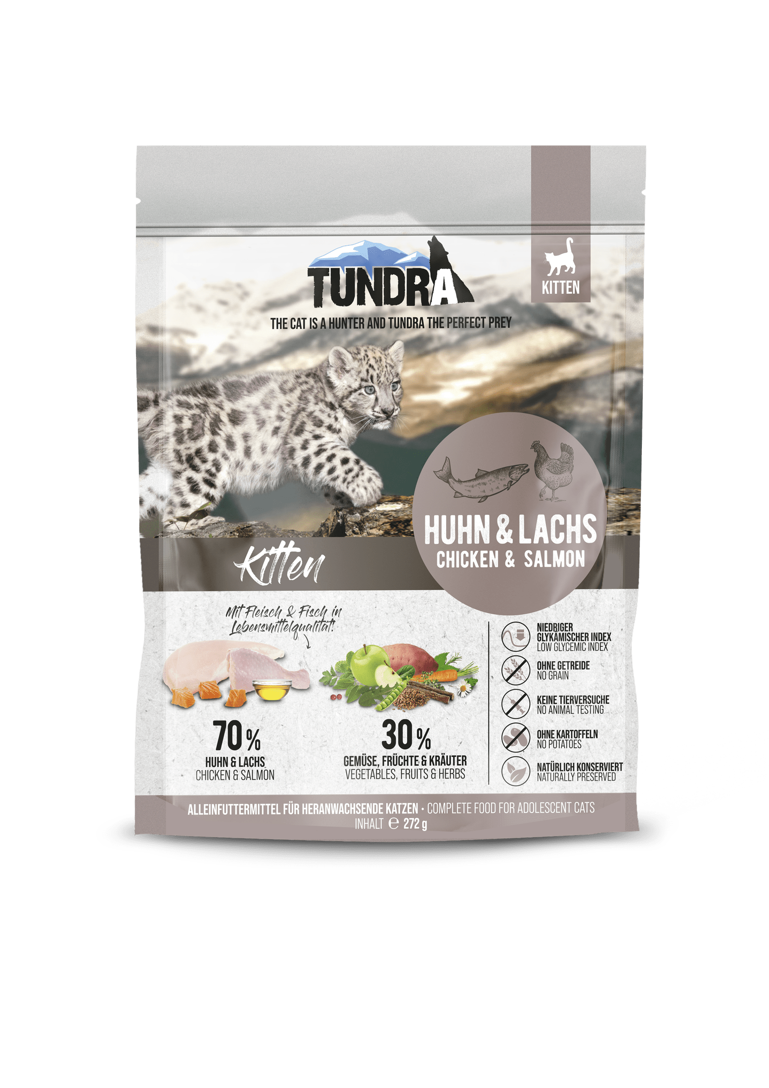 Tundra Katze Turkey+Game Trockenfutter zoo-de