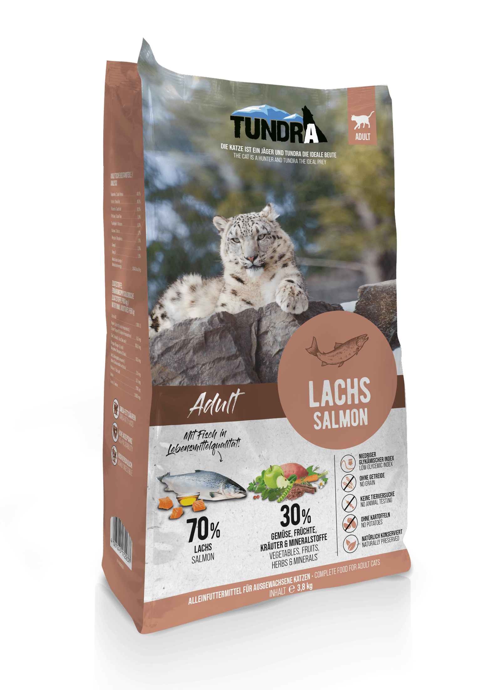 Tundra Katze Salmon Trockenfutter zoo-de