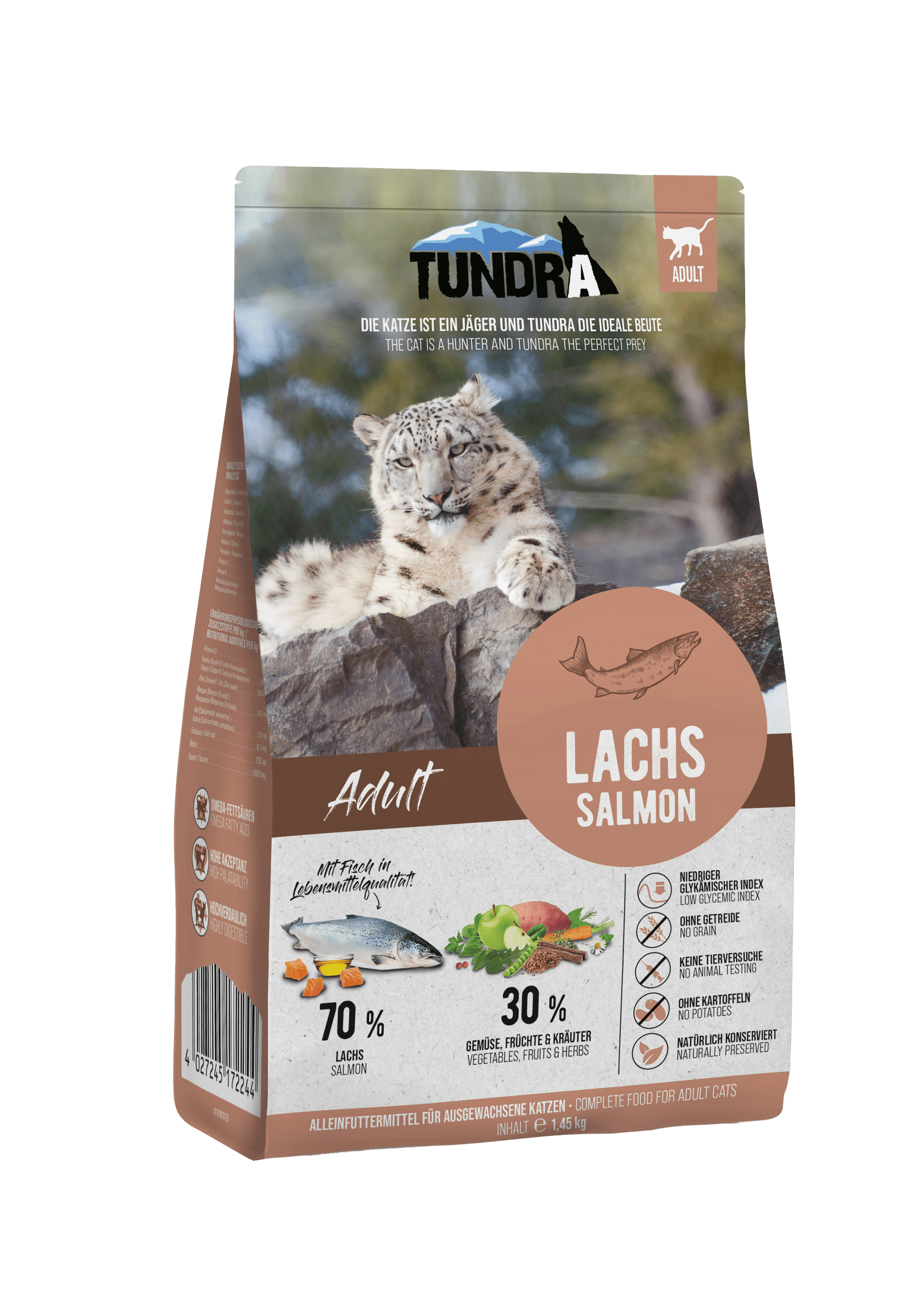 Tundra Katze Salmon Trockenfutter zoo-de