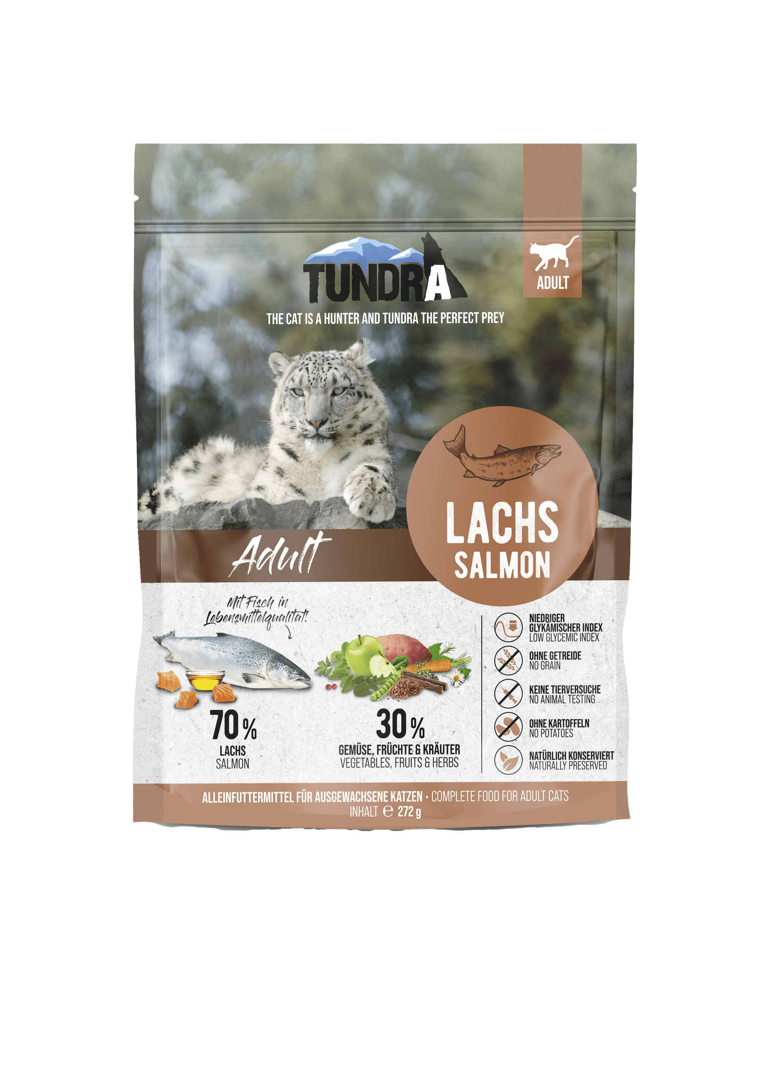 Tundra Katze Salmon Trockenfutter zoo-de