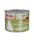 AMORA Fleisch Pur mit Geflügel+Käse