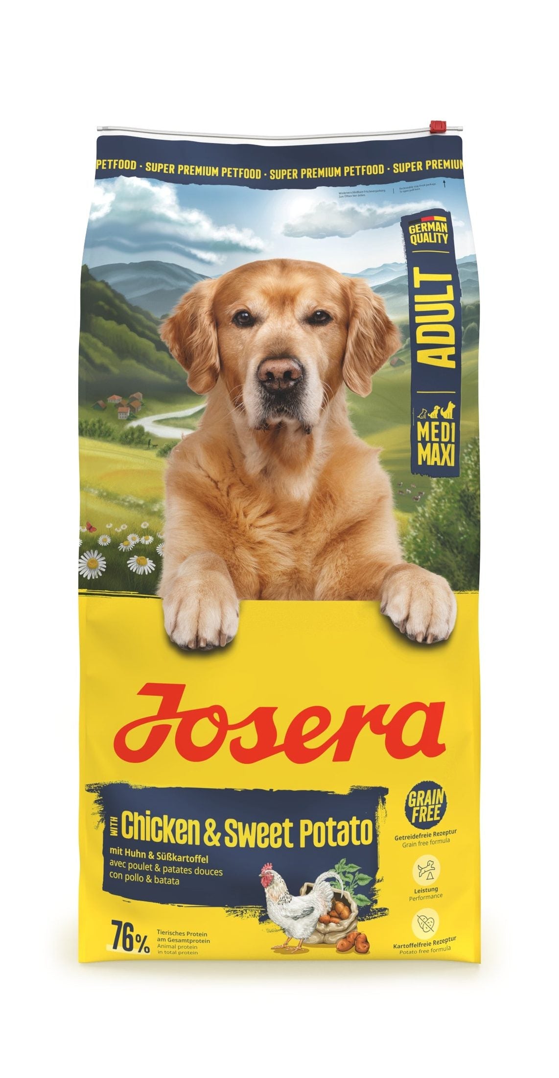 Josera Hund Adult Chicken & SweetPotato zoo-de