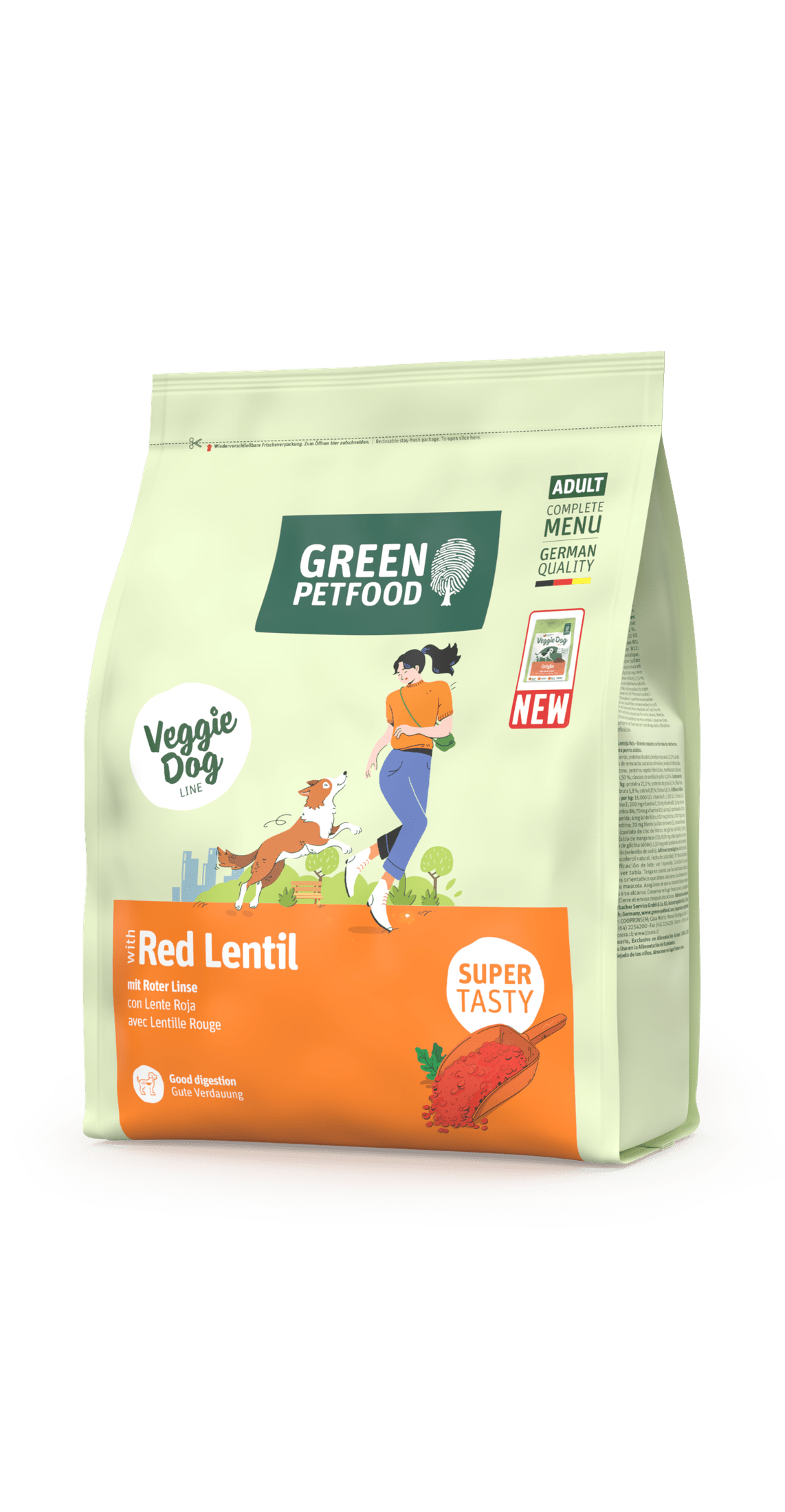 Green Petfood Hund Red Lentil zoo-de