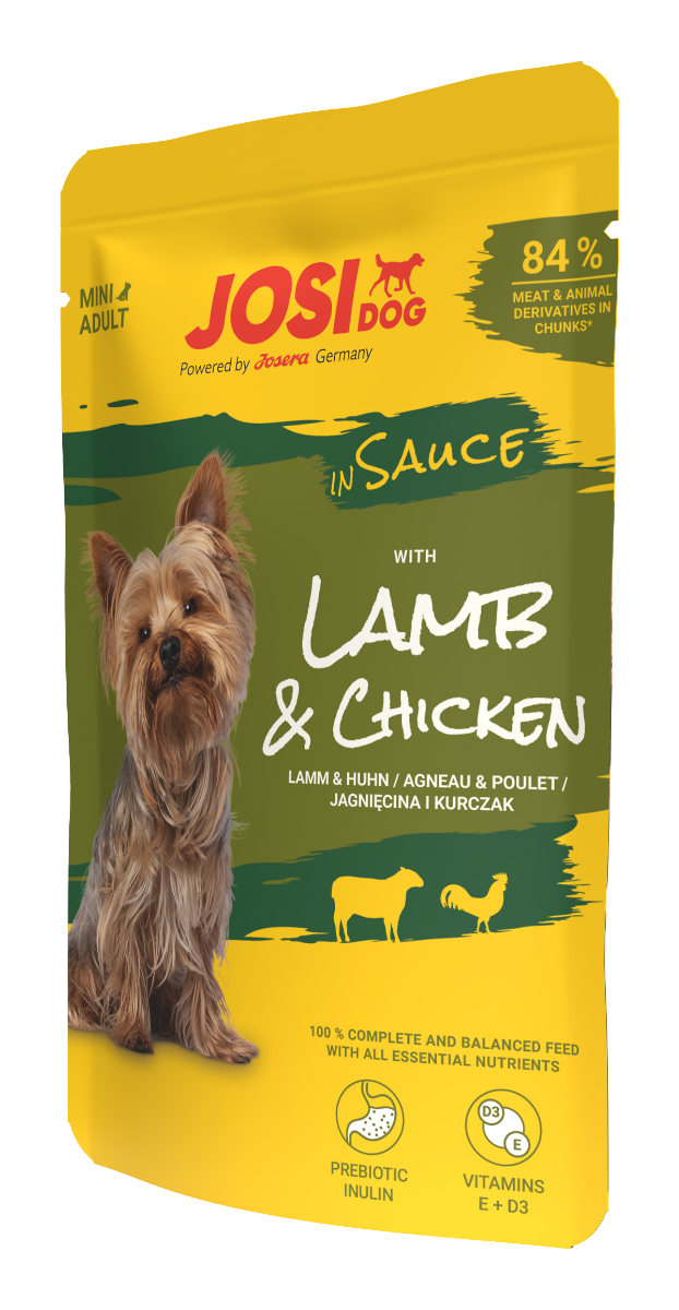 JosiDog Mini Lamb &amp; Chicken in Sauce