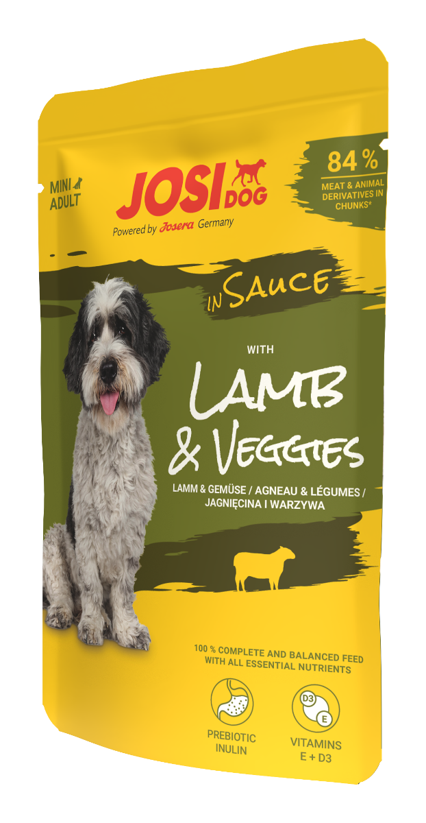 JosiDog Lamb&amp;Veggies in Sauce