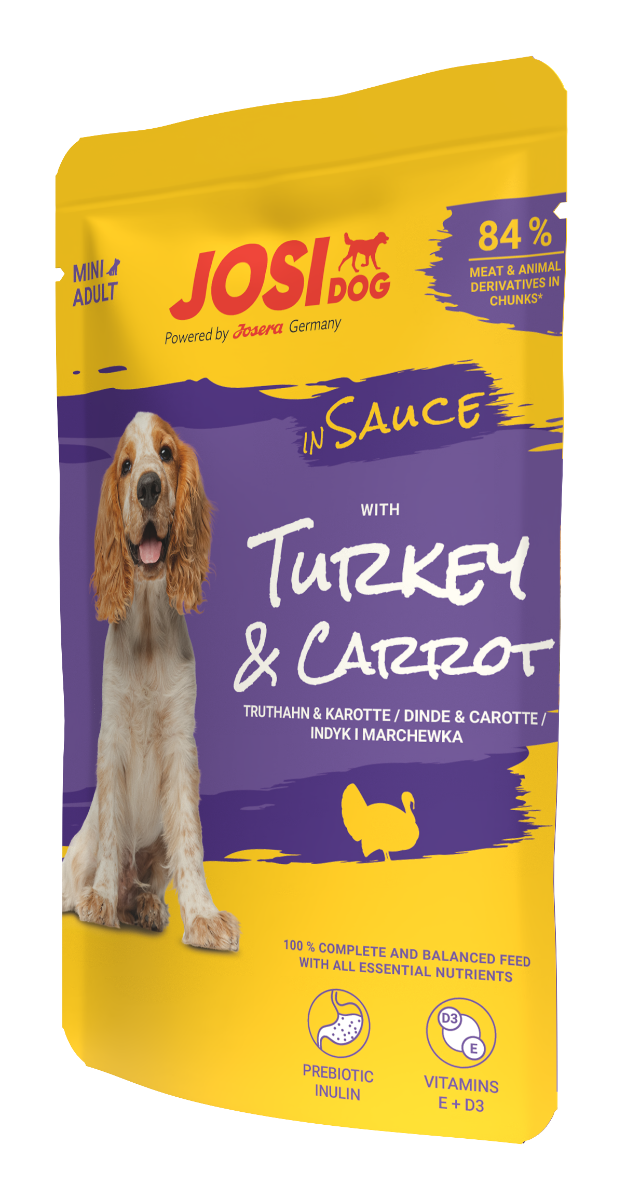 JosiDog Mini Turkey &amp; Carrot in Sauce