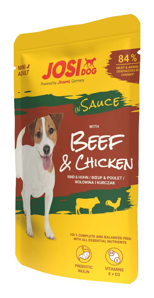 JosiDog Mini Beef &amp; Chicken in Sauce