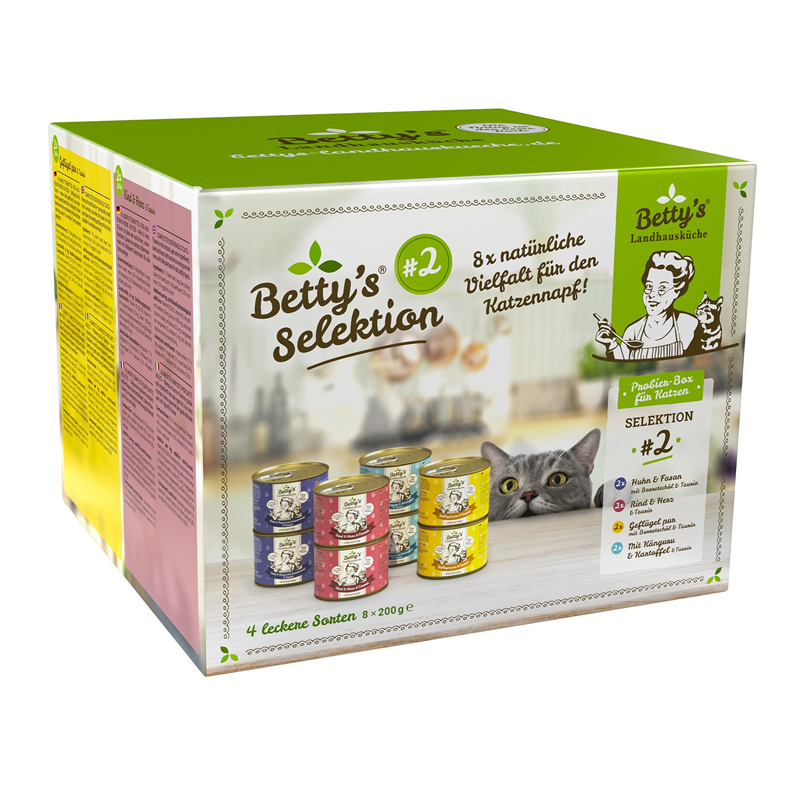 Betty's Landhausküche Katze BOX Selektion 