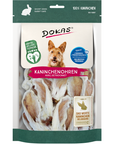 Dokas Hund Kaninchenohr mit Fell