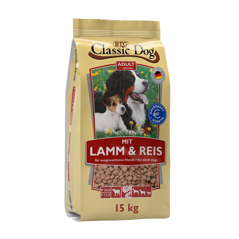 Classic Dog Lamm &amp; Reis