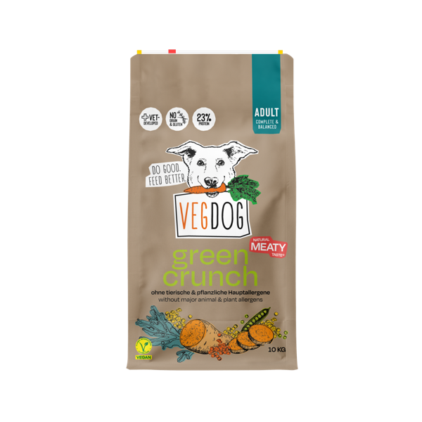 VegDog Green Crunch zoo-de