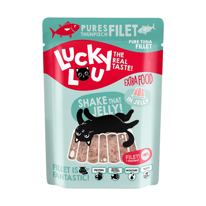 Lucky Lou Cat Extrafood PB Thunfischfilet in Jelly zoo-de