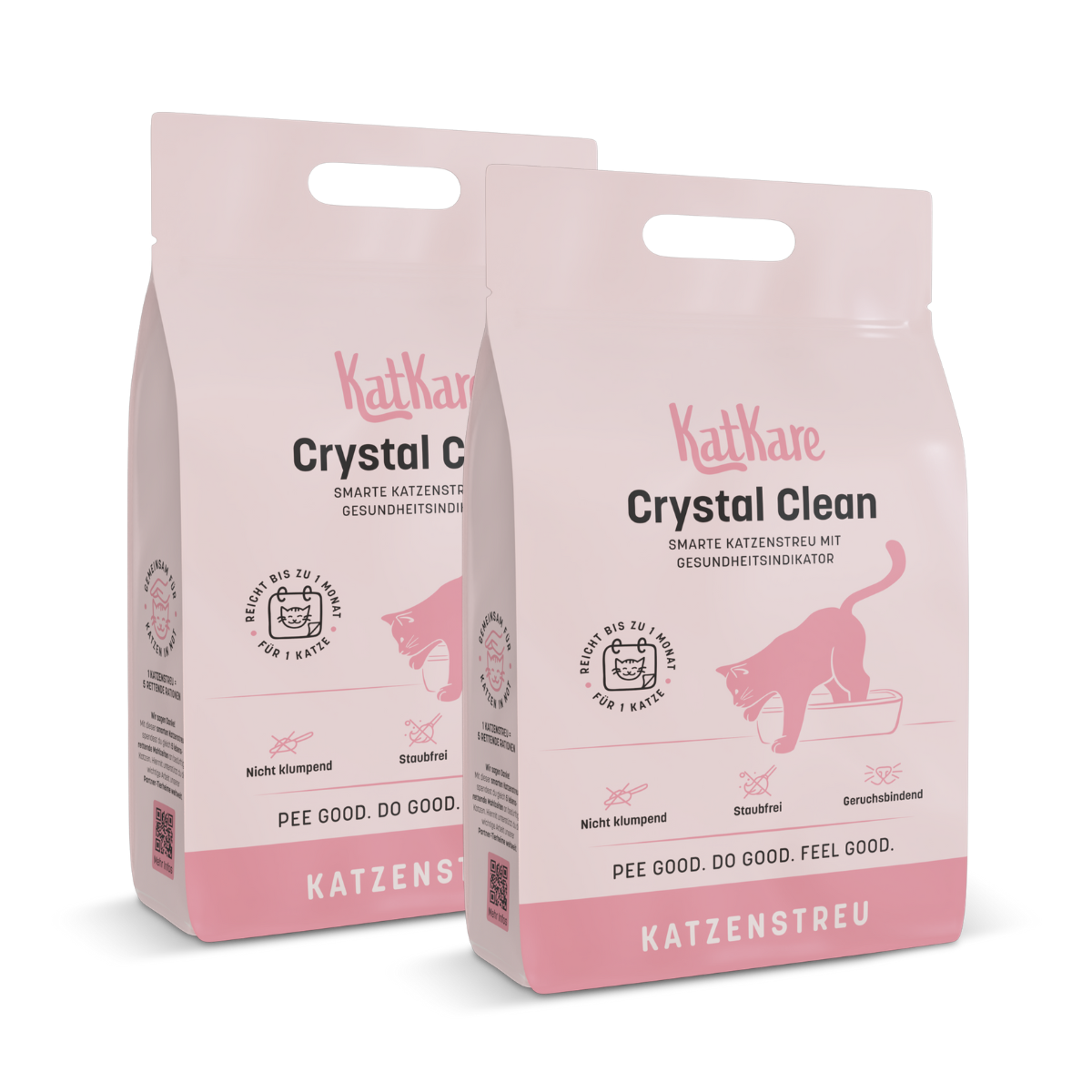 KatKare - Crystal Clean - Smarte Katzenstreu mit Gesundheitsindikator
