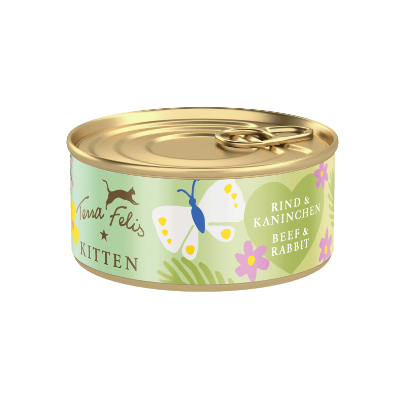 Terra Felis Kitten Rind und Kaninchen