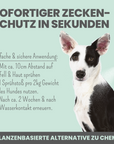 noms+ Zpray für Hunde gegen Zecken, Flöhe, Milben & Mücken [Jahresvorrat]