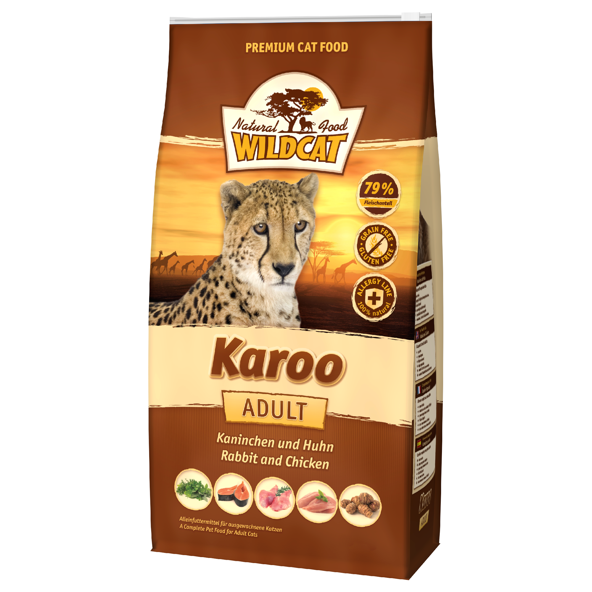 Wildcat Karoo Adult - Kaninchen und Huhn