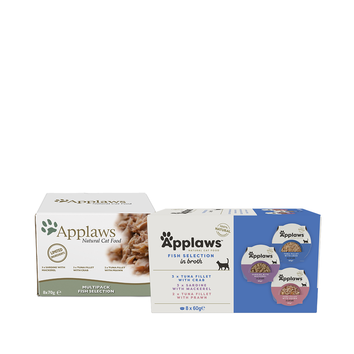Applaws Katze Multipack Fisch Selection Schale