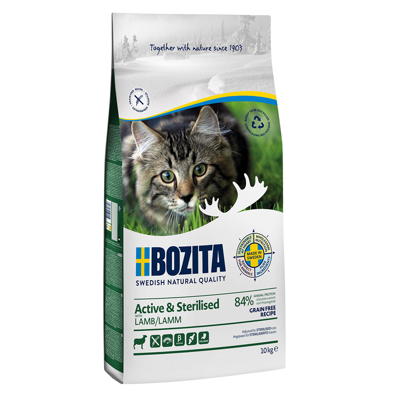 Bozita Active &amp; Sterilised Grain free mit Lamm