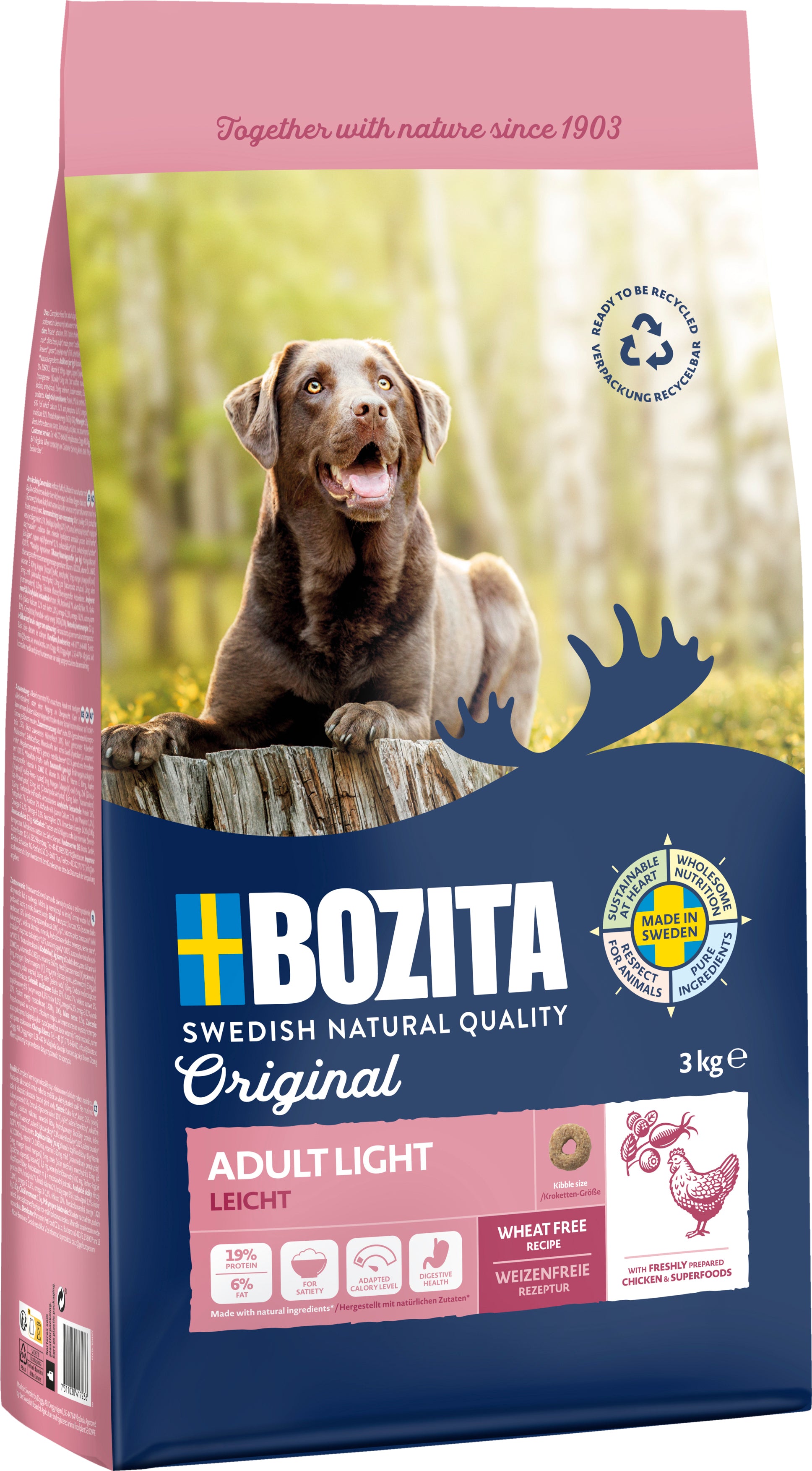 Bozita Dog Original Adult Light