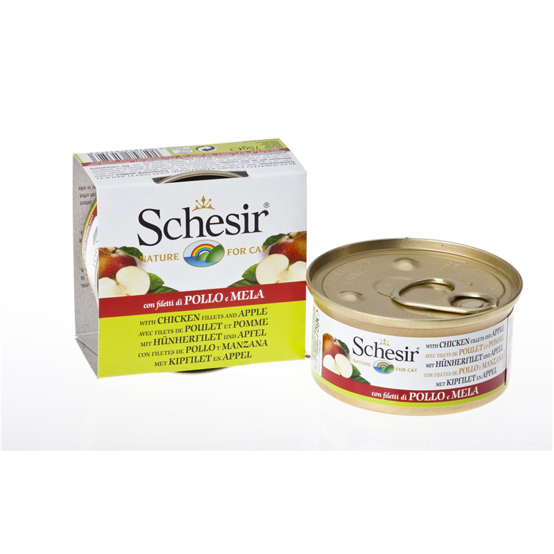 Schesir Cat Dose Fruit Huhn mit Apfel