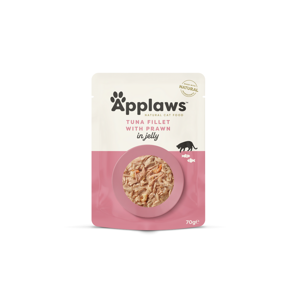 Applaws Katze Thunfisch &amp; Garnele in Gelee Pouch – 16 x 70 g
