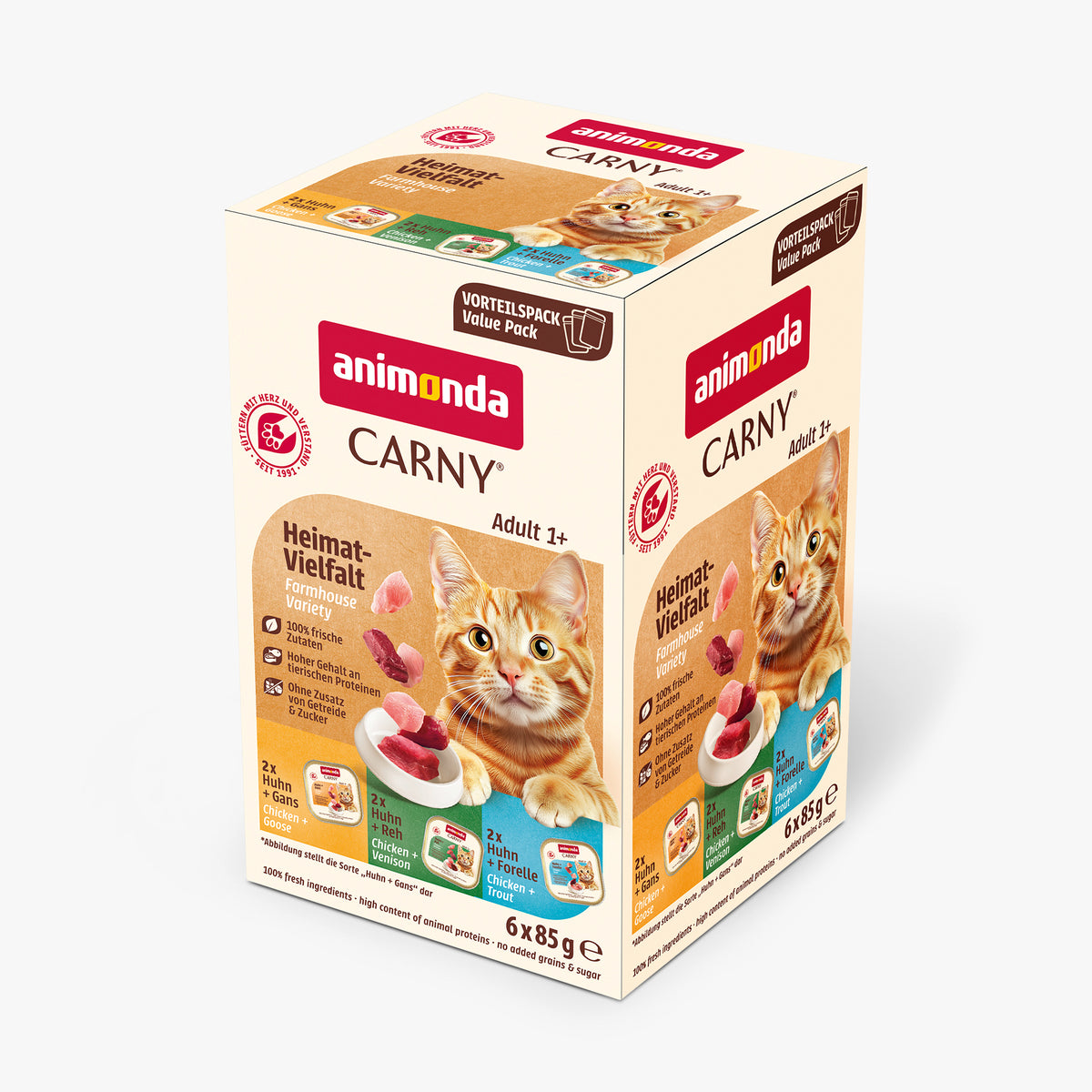 Animonda Cat Carny Adult Multipack Heimat-Vielfalt