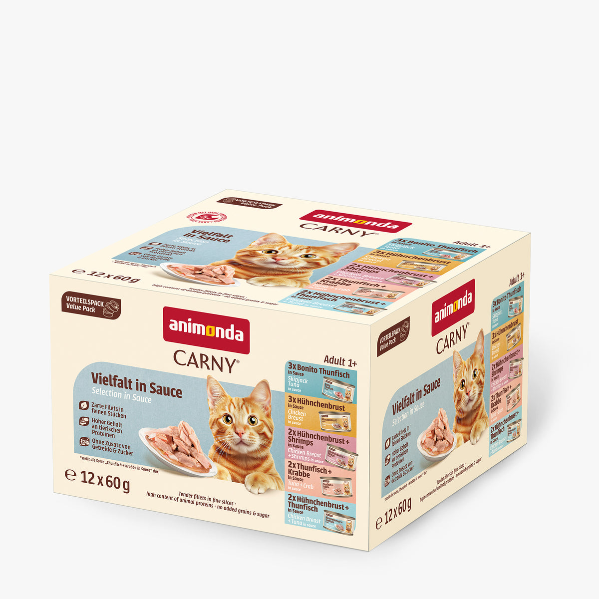 Animonda Carny Cat - Fine Fillets Adult Vielfalt in Sauce