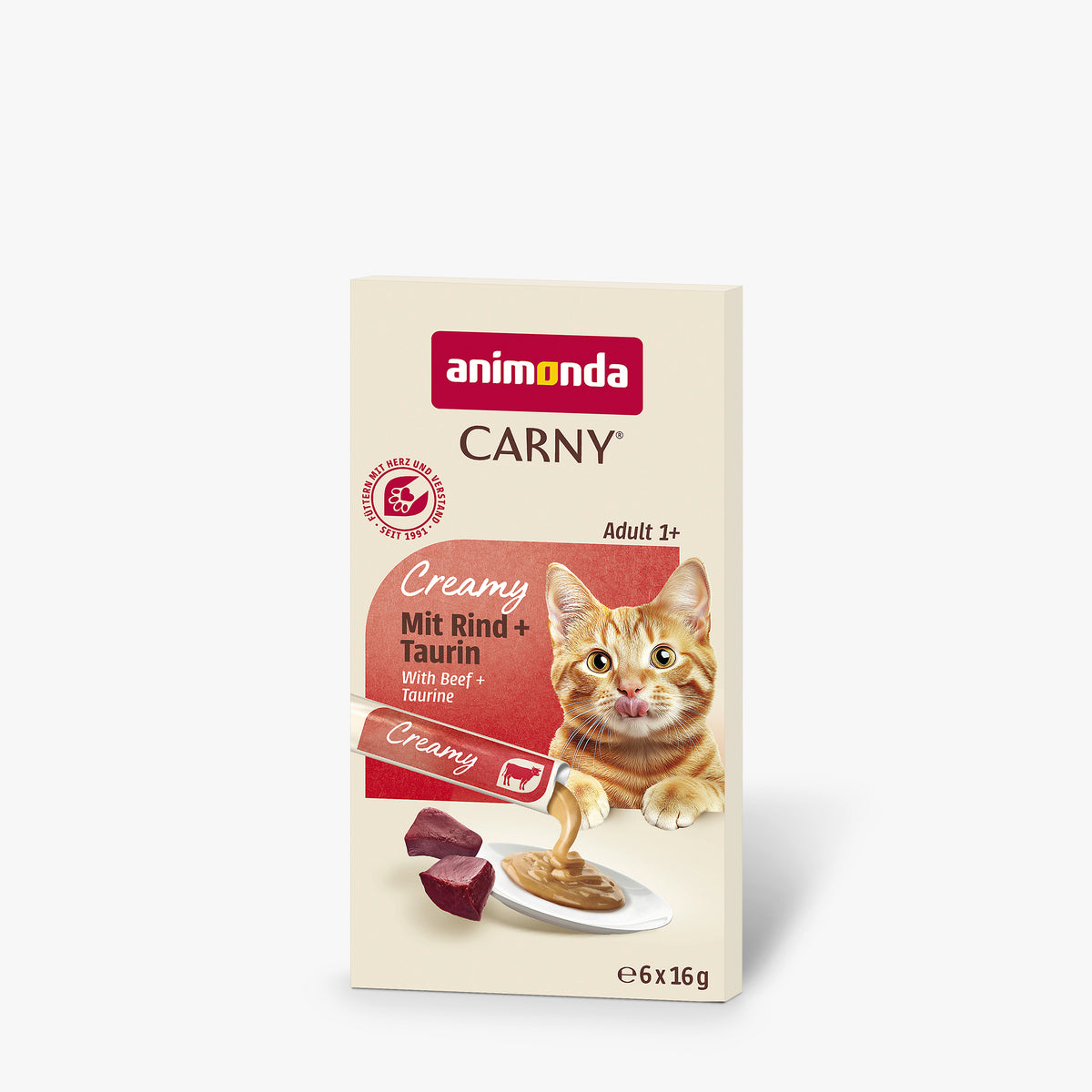 Animonda Carny Cat - Creamy Adult mit Rind &amp; Taurin
