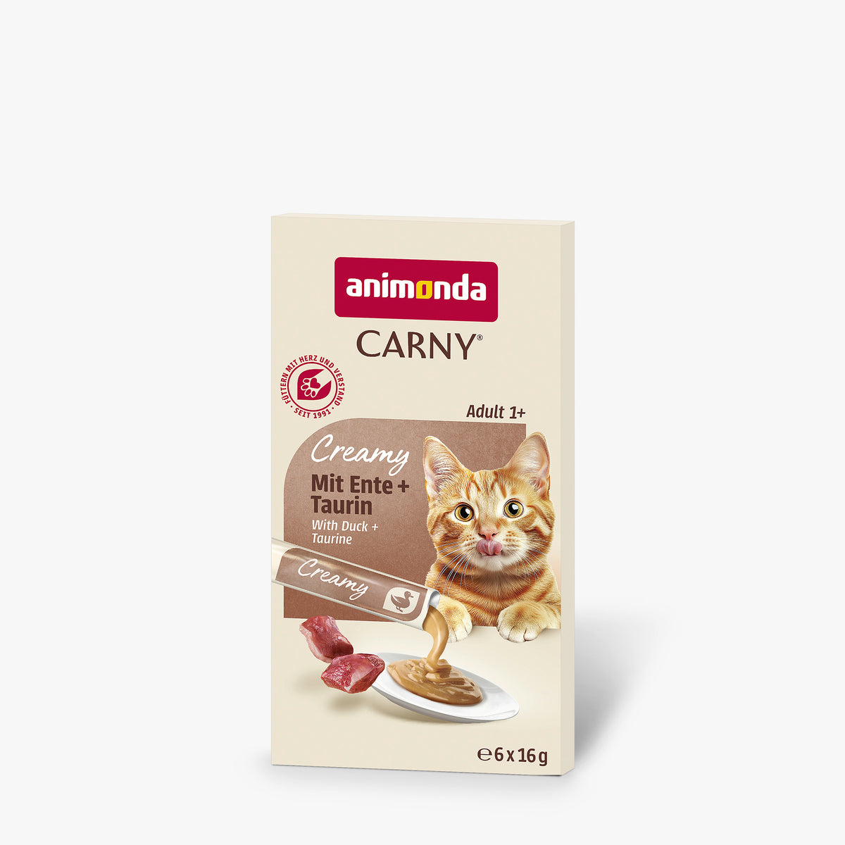 Animonda Carny Cat - Creamy Adult mit Ente &amp; Taurin