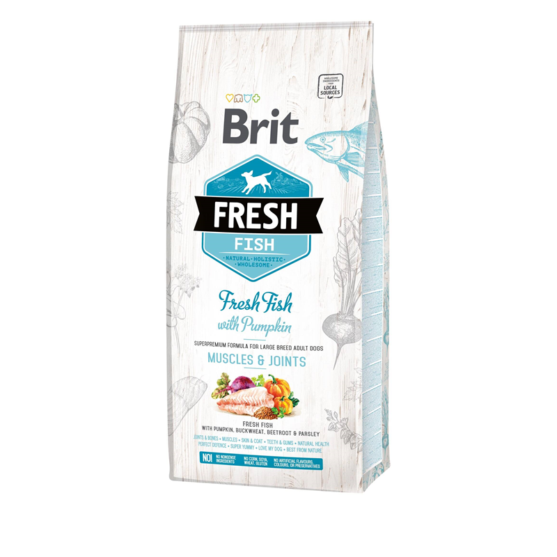 Brit Fresh Hund  - Adult Large Breed -  Fish